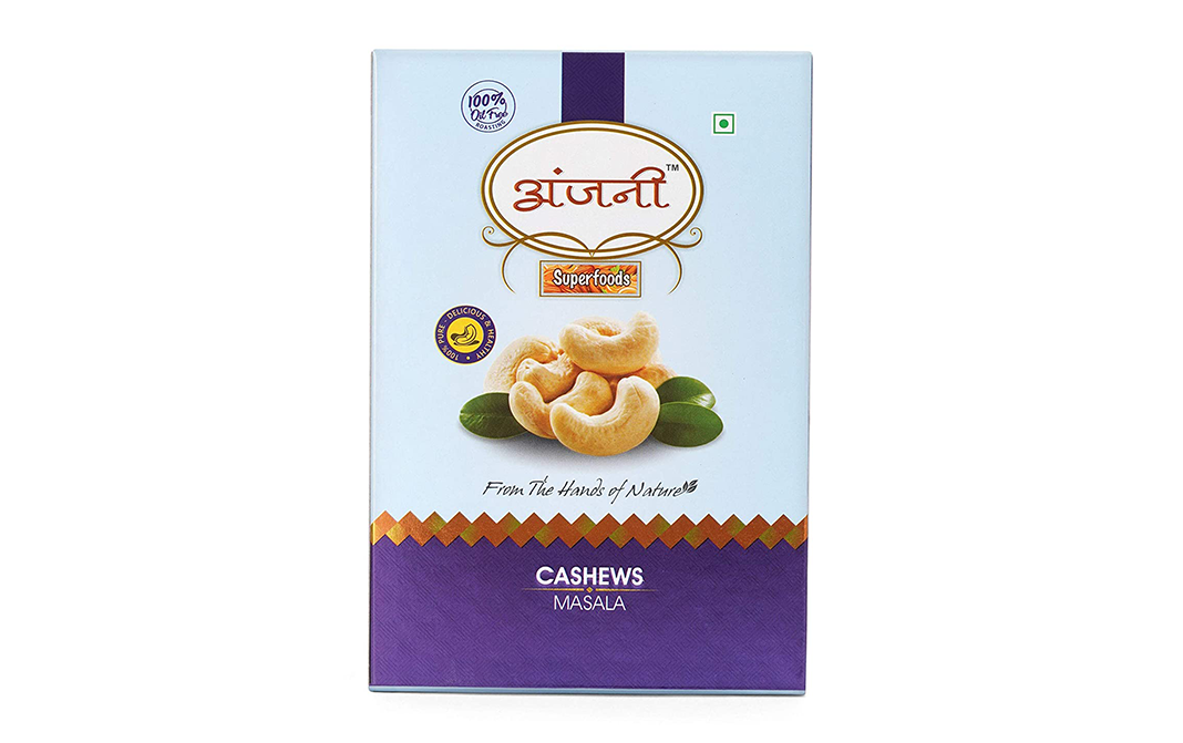 Anjani Superfoods Cashews Masala    Box  100 grams